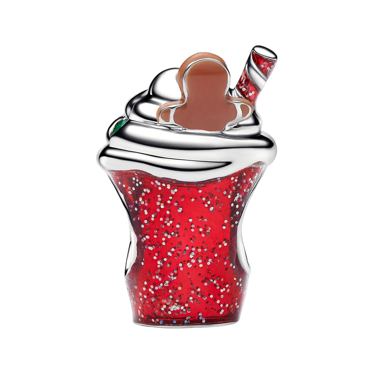 Pandora Moments Weihnachtsgetränk Charm mit Lebkuchenmann