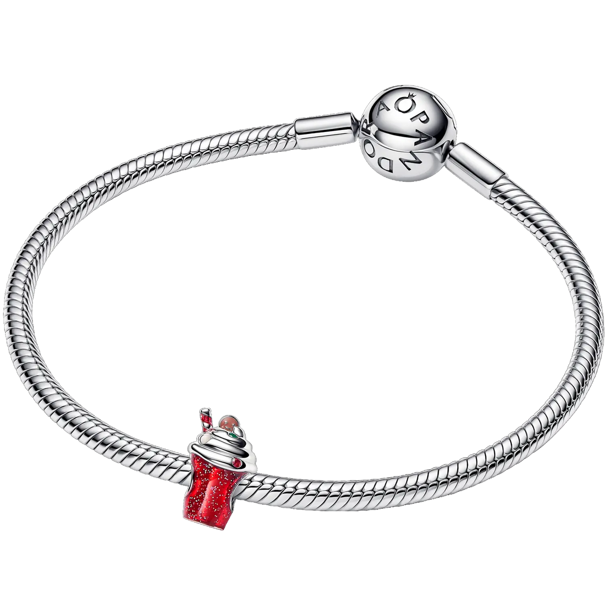 Pandora Moments Weihnachtsgetränk Charm mit Lebkuchenmann