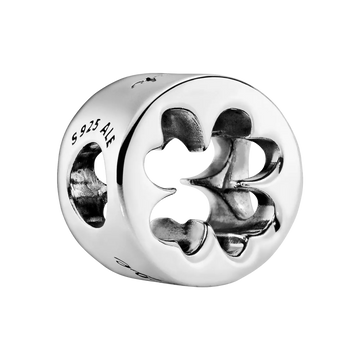 Pandora Moments Glück und Mut Vierblättriges Kleeblatt Charm