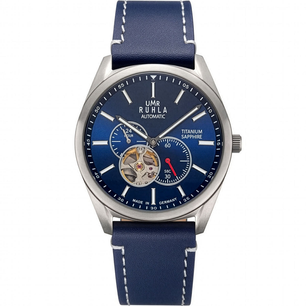 UMR RUHLA Orologio Analogico Quarzo TU Uomo con Cinturino in Acciaio Inossidabile 82000R8053
