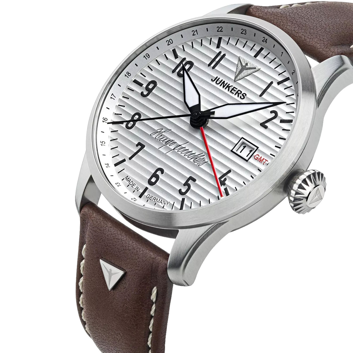 Junkers Herrenuhr Hugo Junkers GMT Flieger Automatik