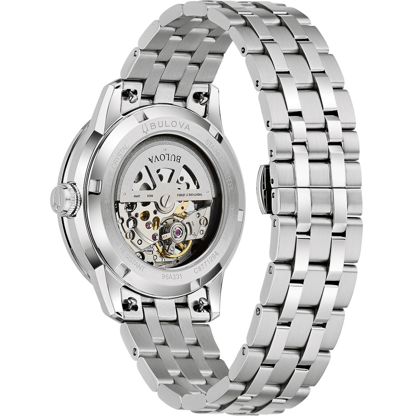 Bulova Sutton Herren Automatik Skelettuhr