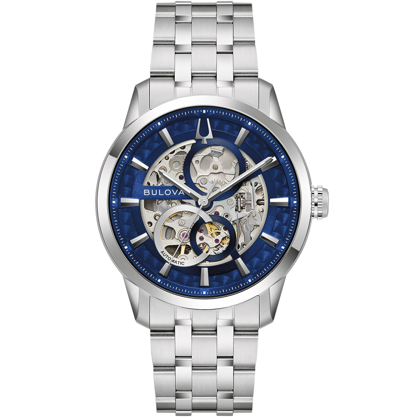 Bulova Sutton Herren Automatik Skelettuhr