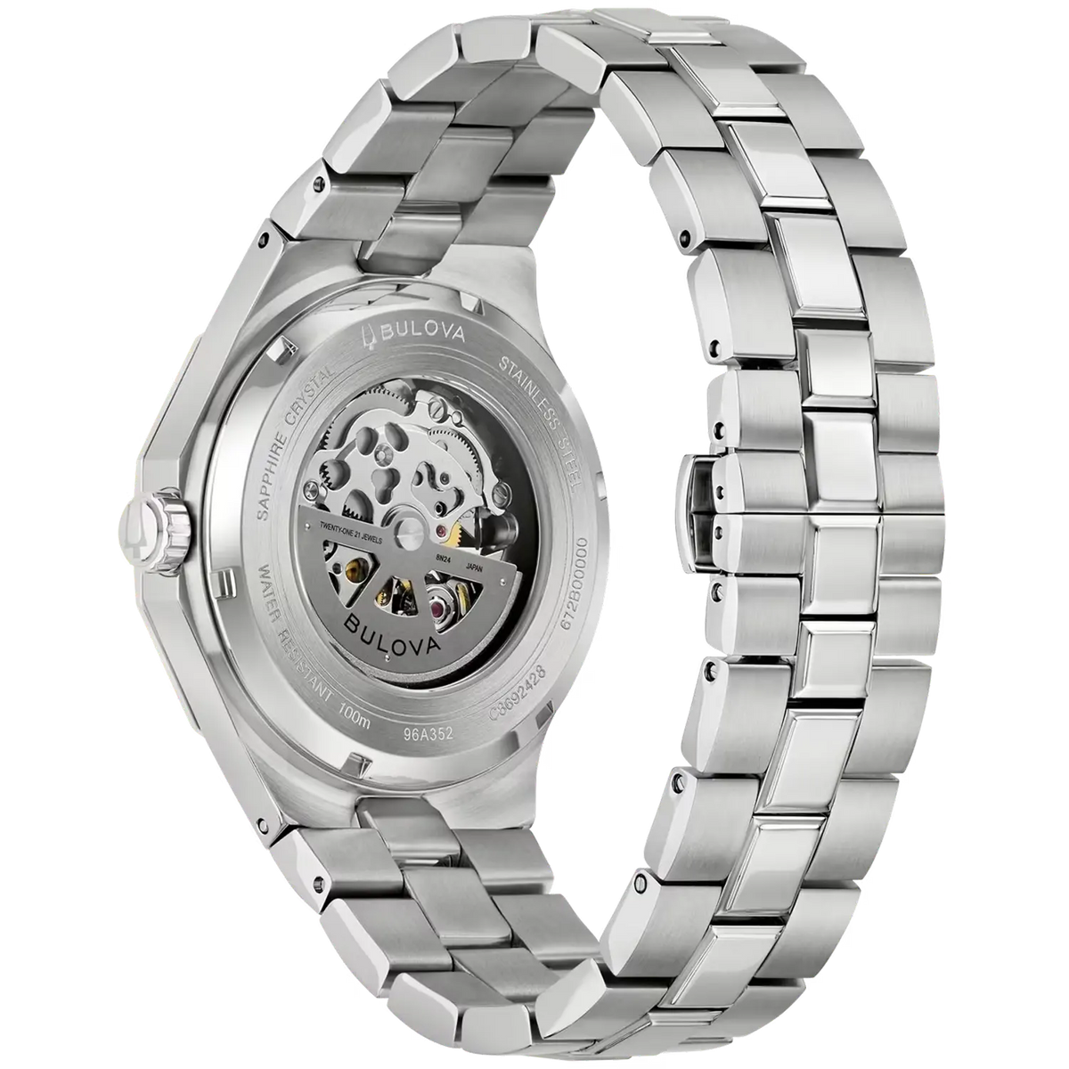 Bulova Prestige Herren Automatik Skelettuhr