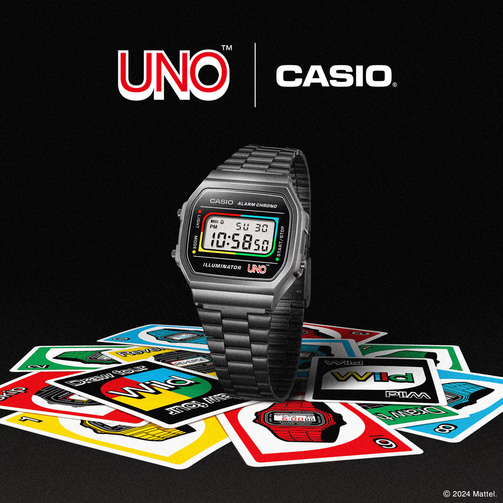 CASIO x UNO™ Limited Edition Armbanduhr