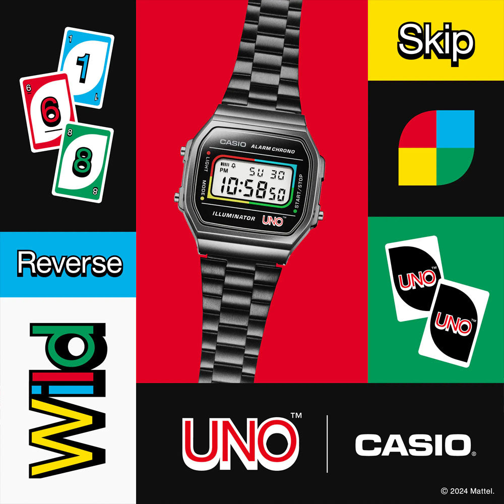 CASIO x UNO™ Limited Edition Armbanduhr