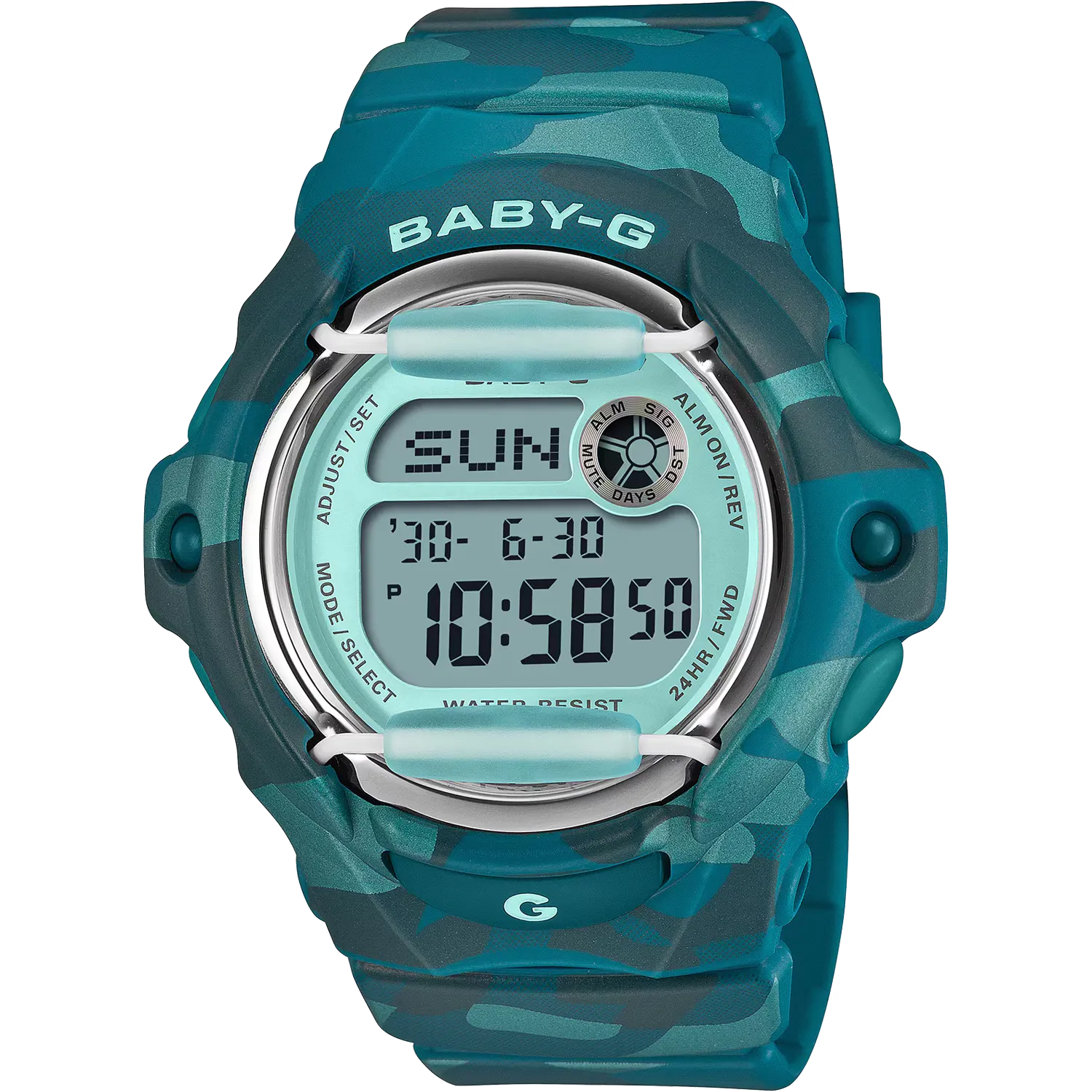 CASIO BABY-G BG-169 Camouflage Damenuhr