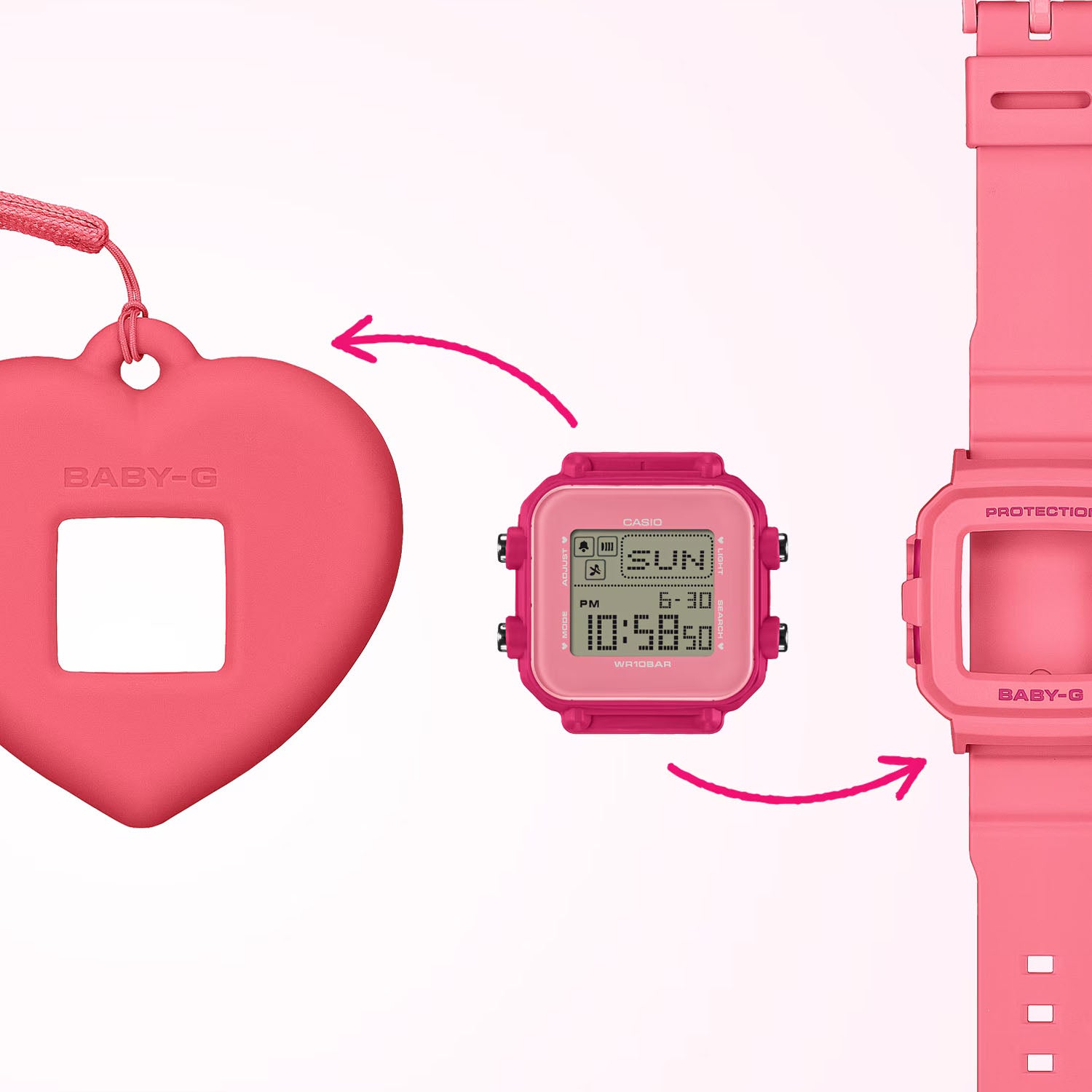 CASIO BABY-G＋PLUS Damenuhr