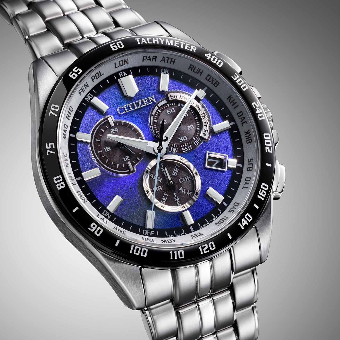 Citizen Radio Controlled UNITE with BLUE Limited Edition Herrenuhr
