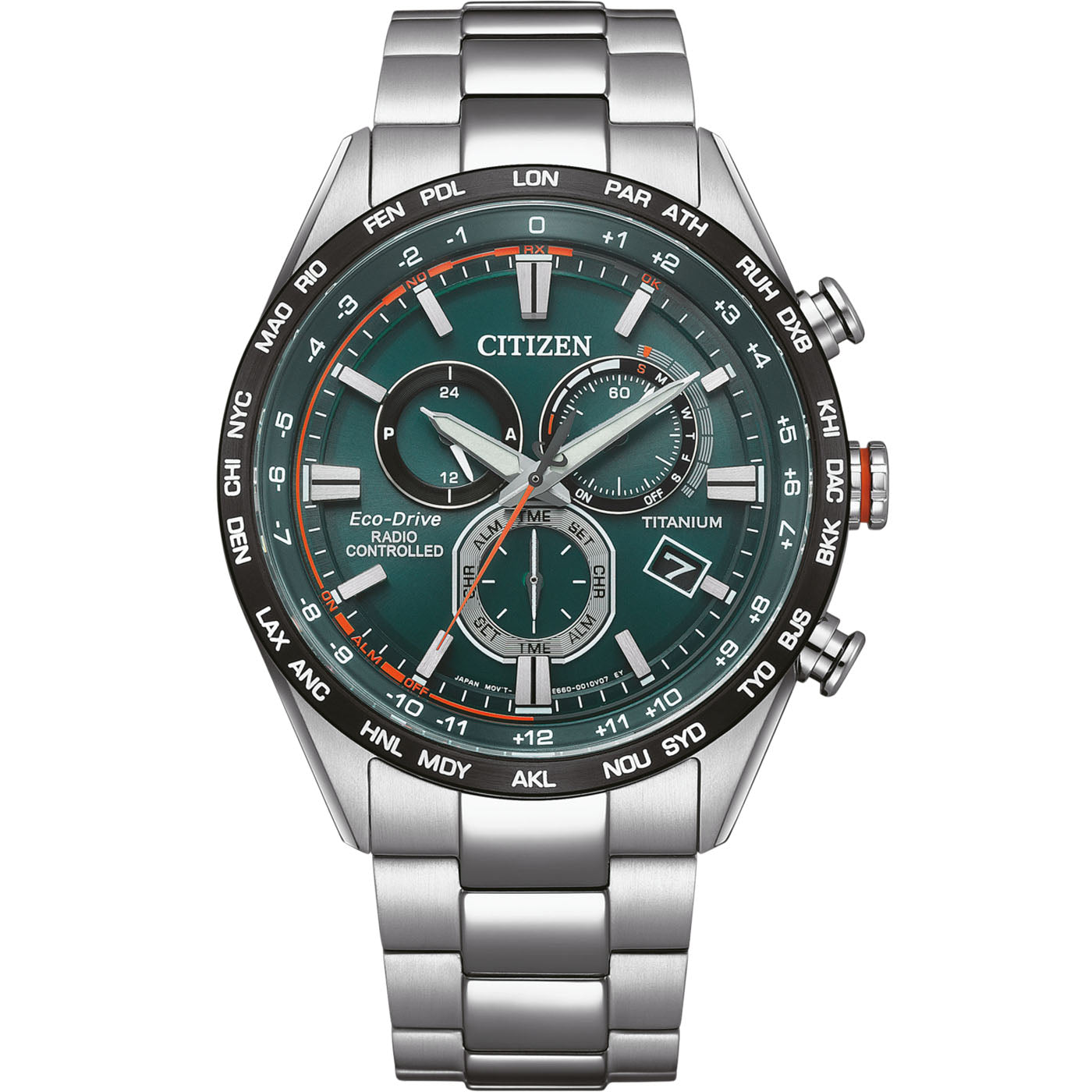 Citizen Radio Controlled Super Titanium Herrenuhr