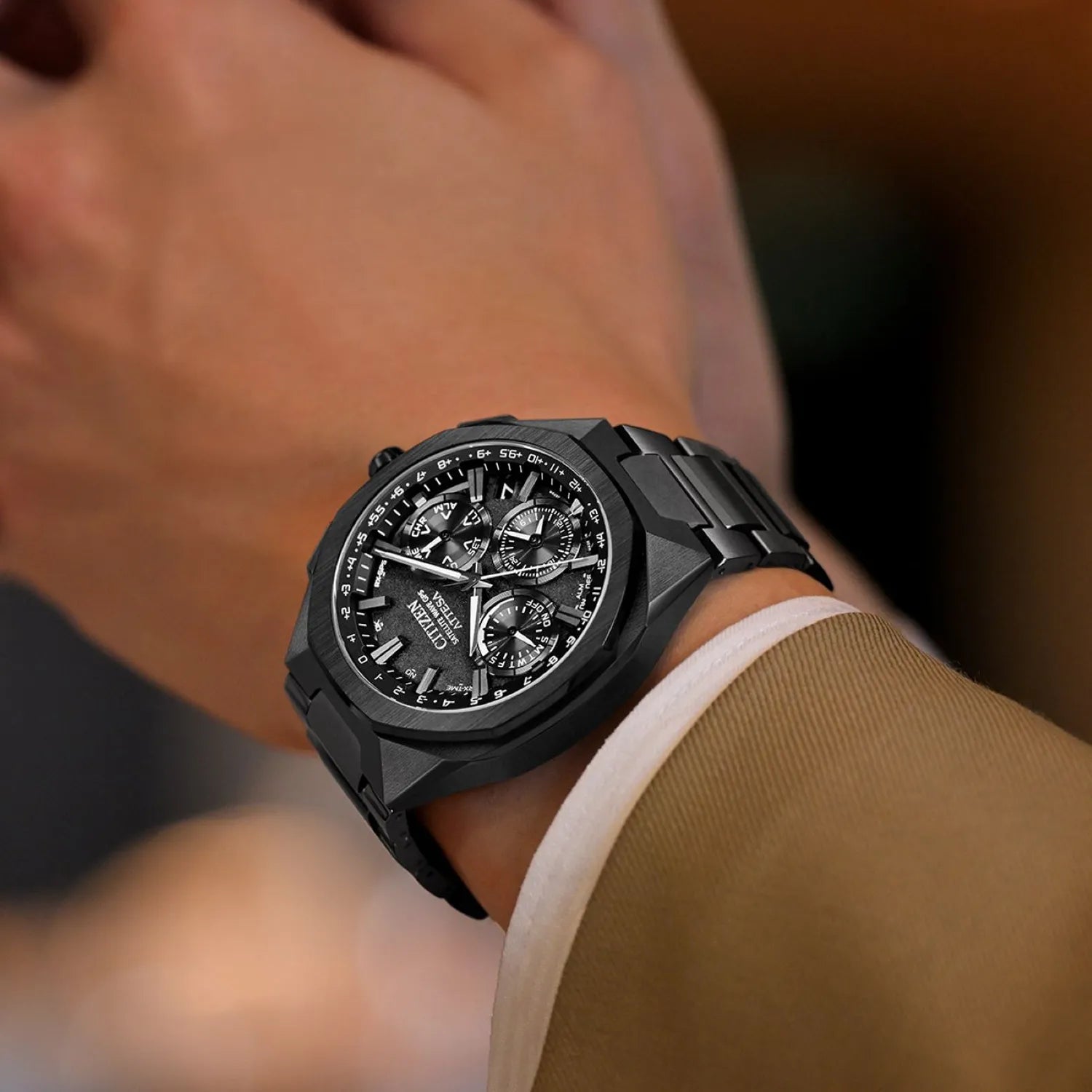 Citizen Attesa F950 Spaceship Herrenuhr
