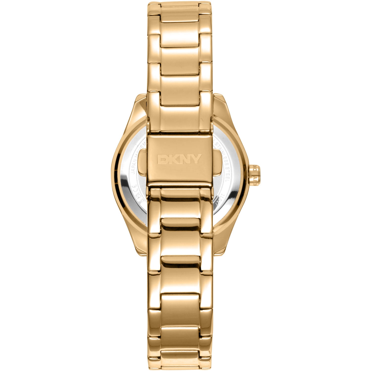 DKNY Damenuhr Chambers Glitz Gold
