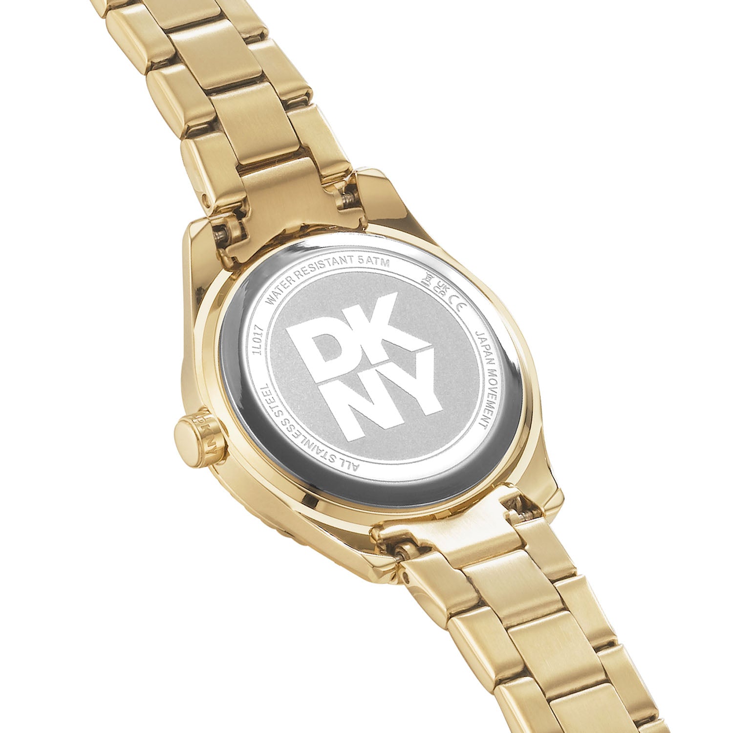 DKNY Damenuhr Chambers Glitz Gold