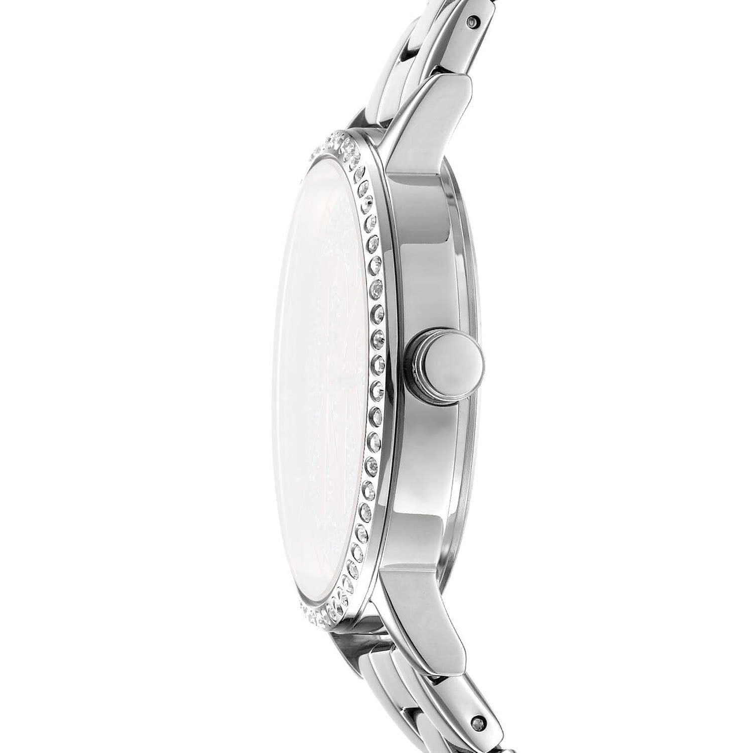 DKNY Damenuhr Soho Logo Silver
