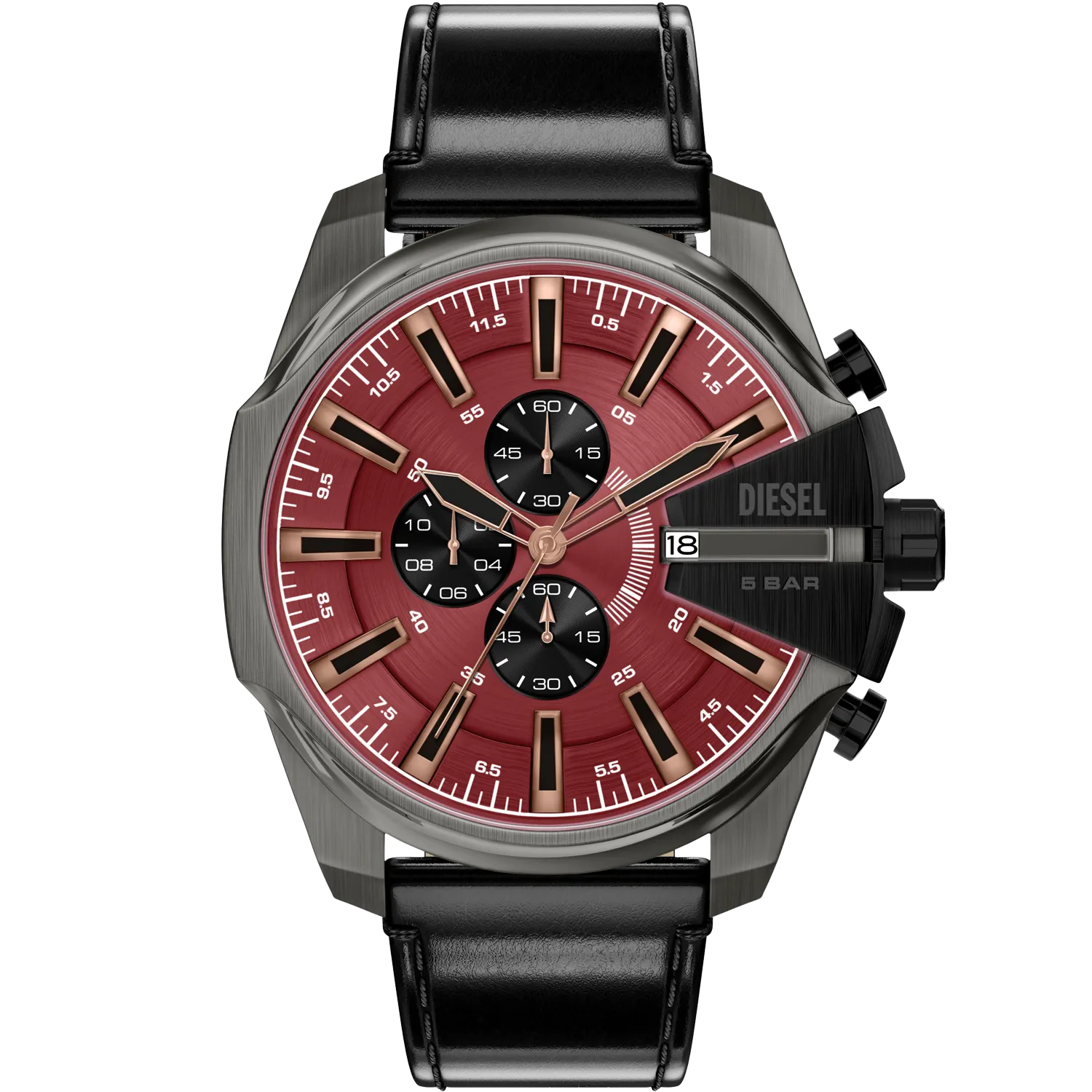DIESEL Herrenuhr Mega Chief Slim