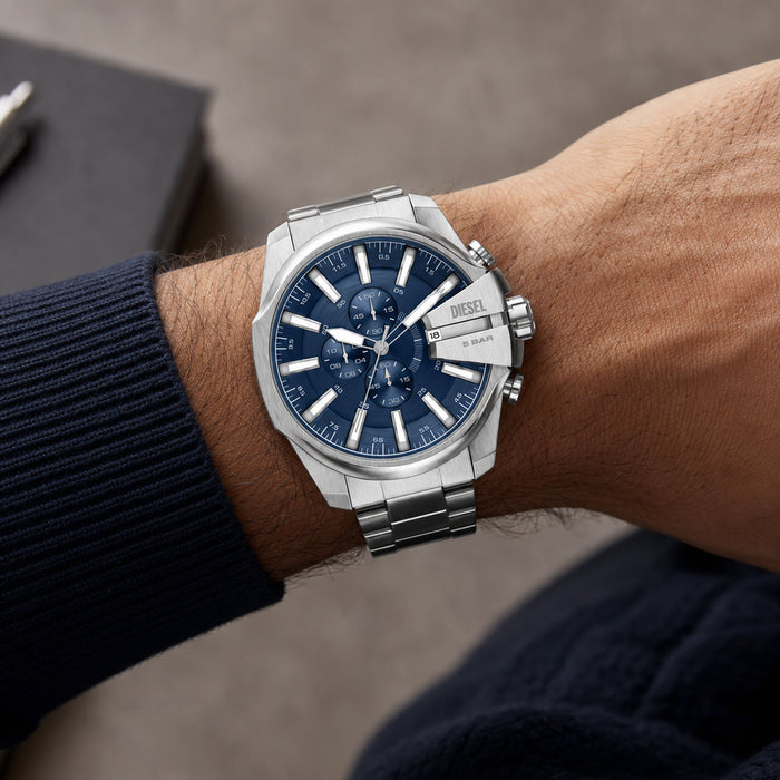 DIESEL Herrenuhr Mega Chief Slim