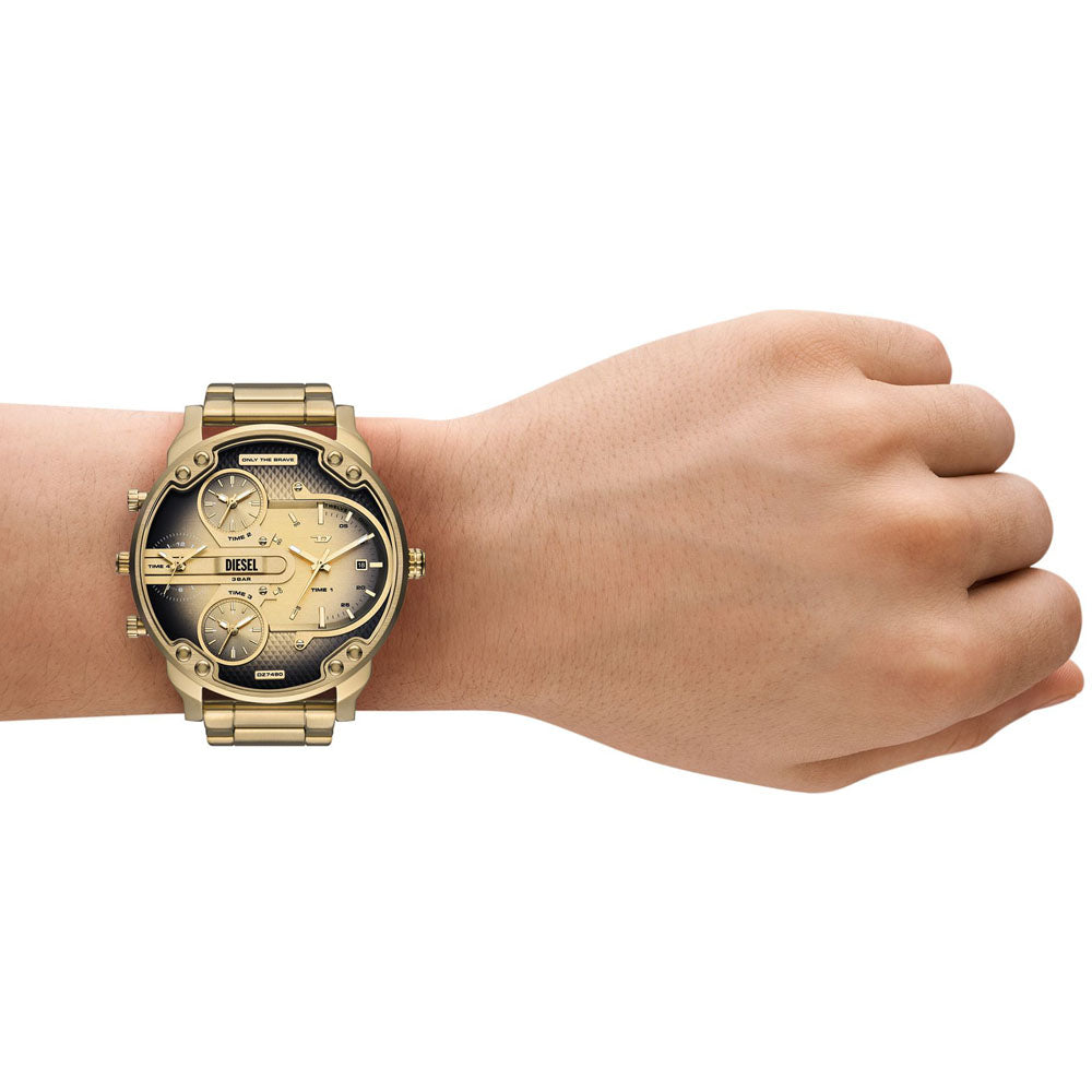 DIESEL Herrenuhr Mr. Daddy Slim