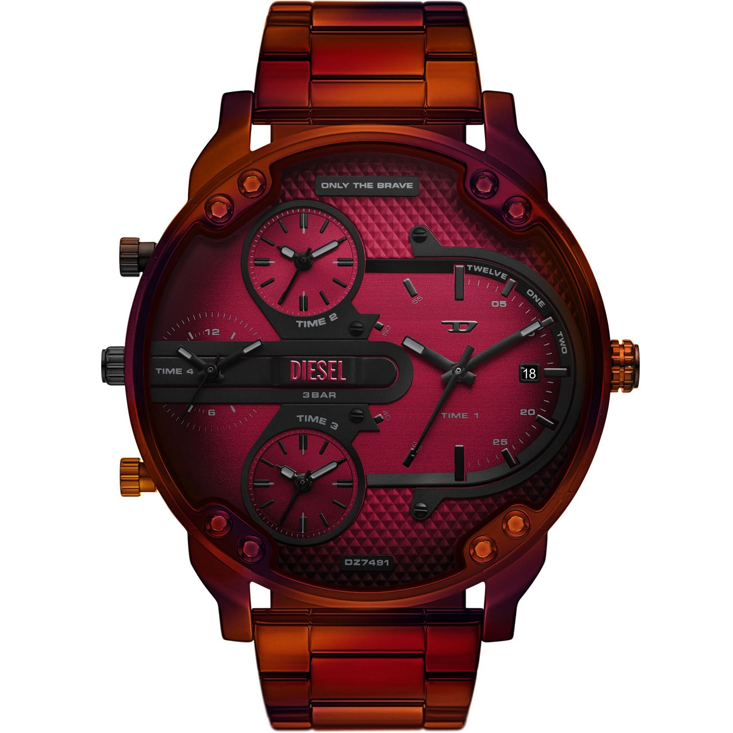 DIESEL Herrenuhr Mr. Daddy Slim