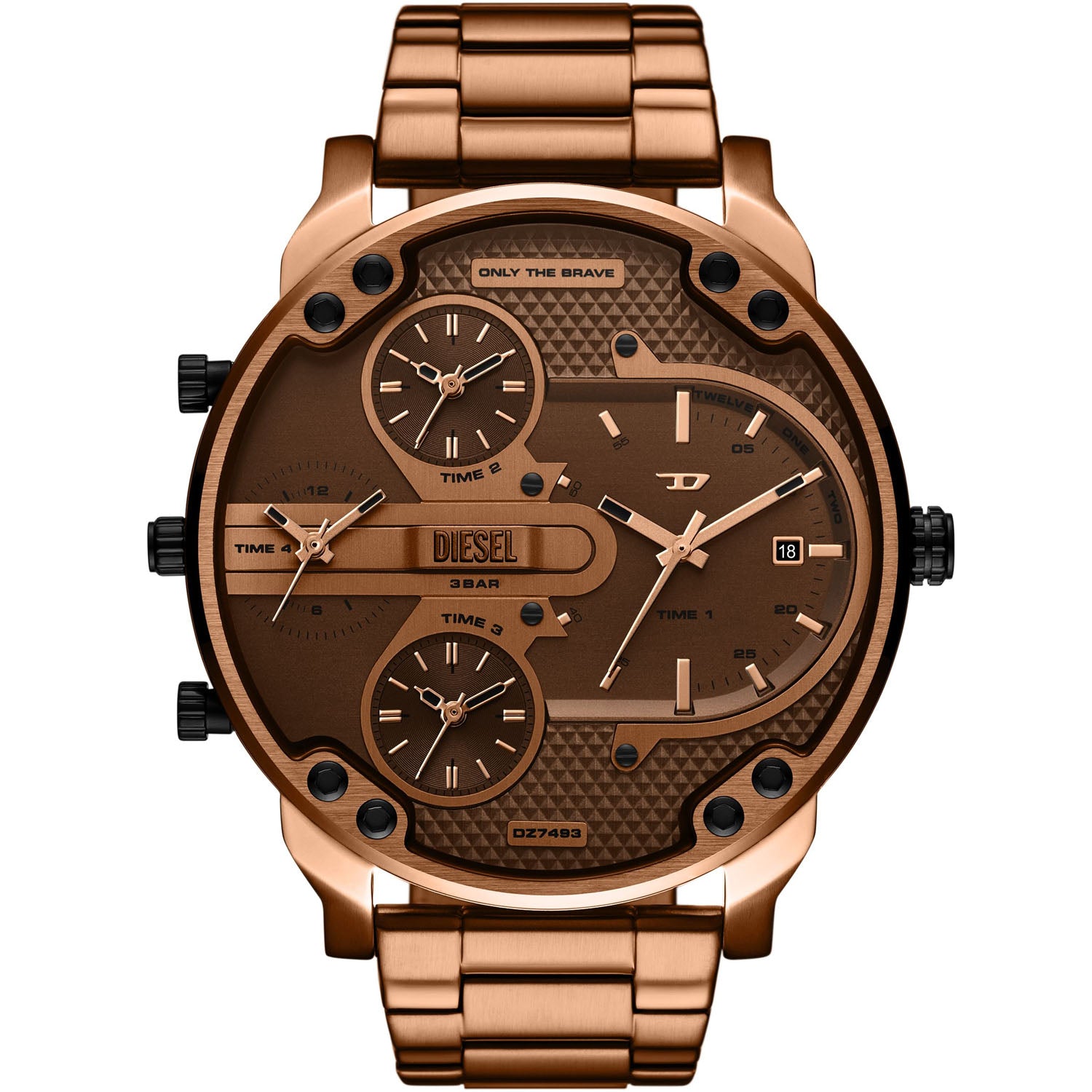 DIESEL Herrenuhr Mr. Daddy Slim