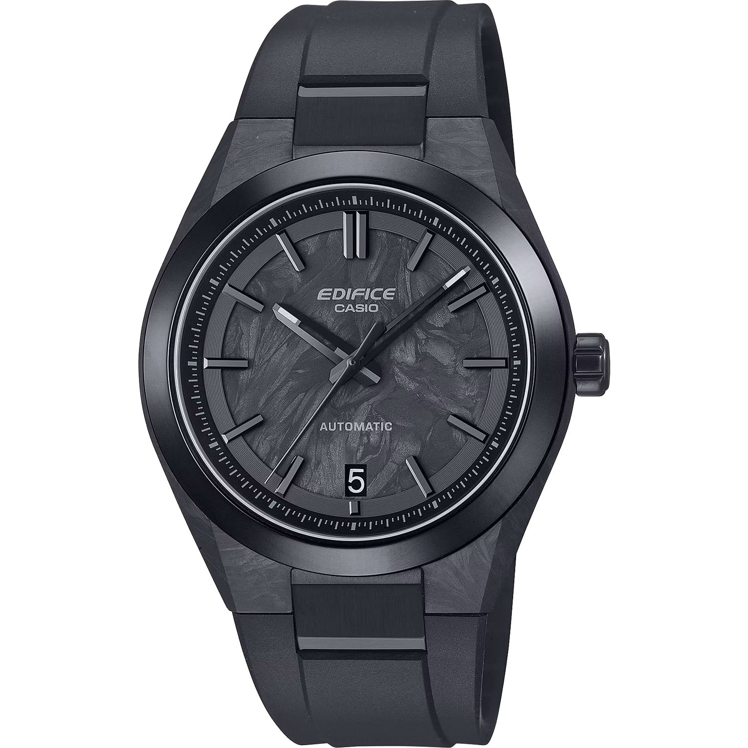 CASIO EDIFICE Carbon Automatik Herrenuhr