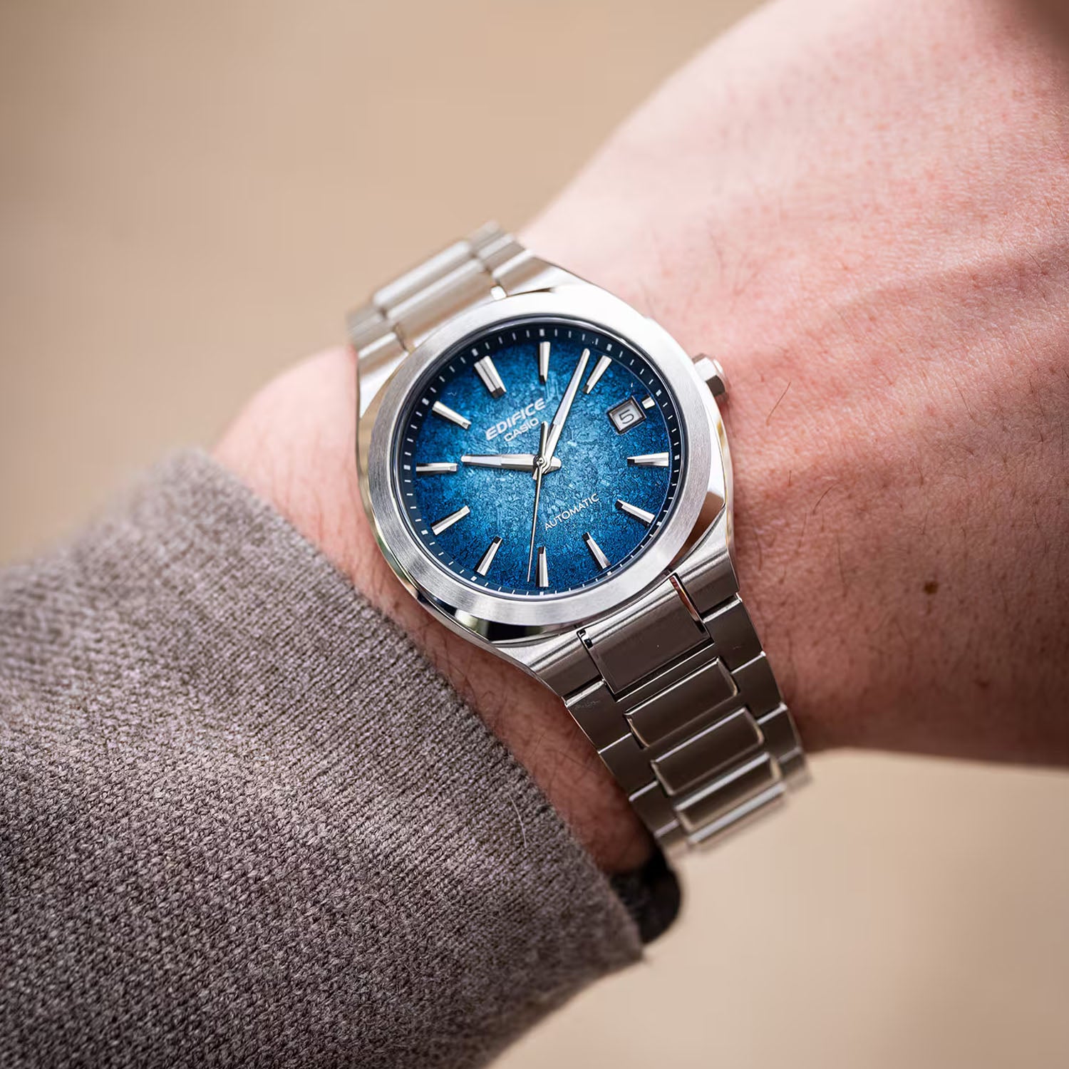 CASIO EDIFICE Automatik EFK-200 Herrenuhr