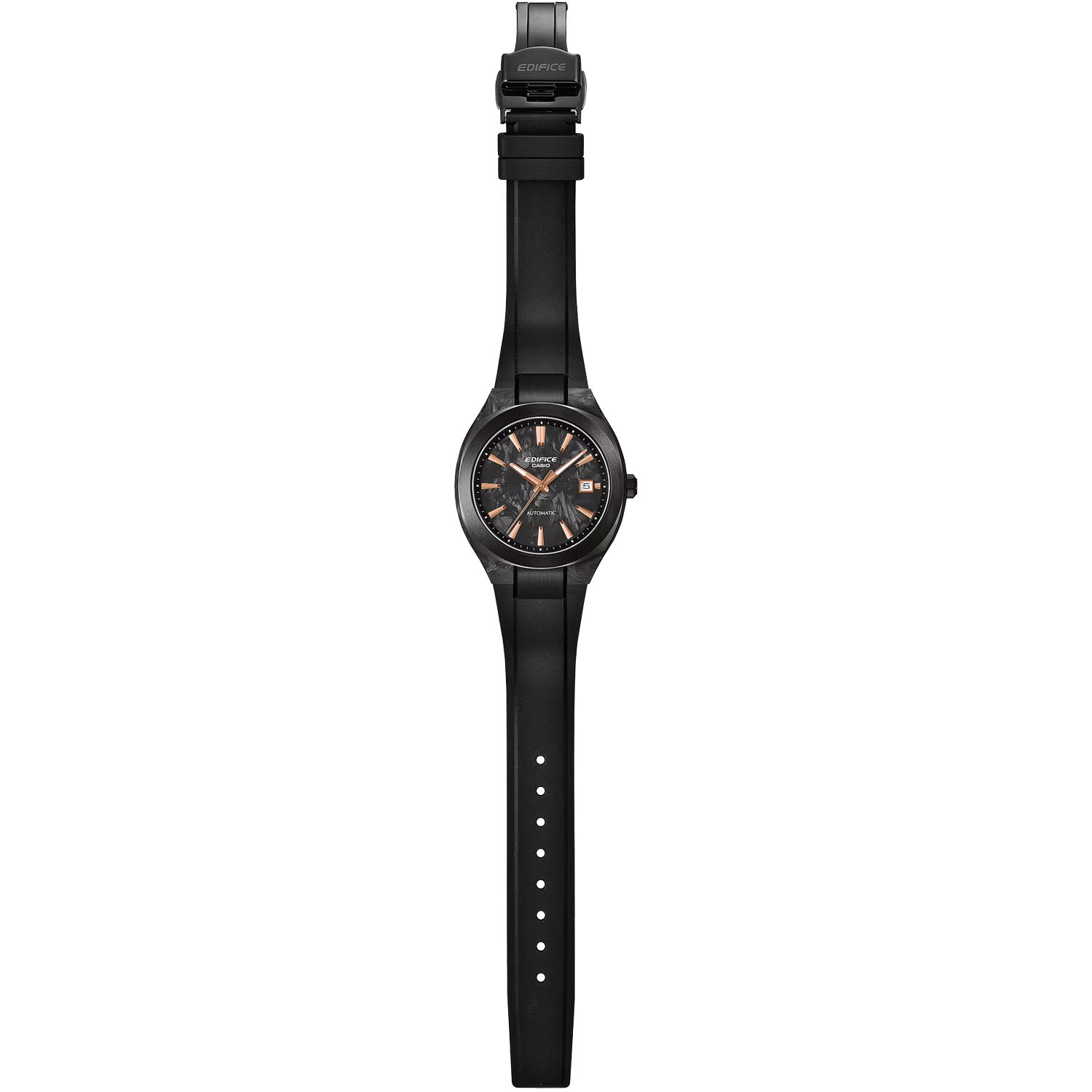 CASIO EDIFICE Automatik EFK-200 Carbon Herrenuhr