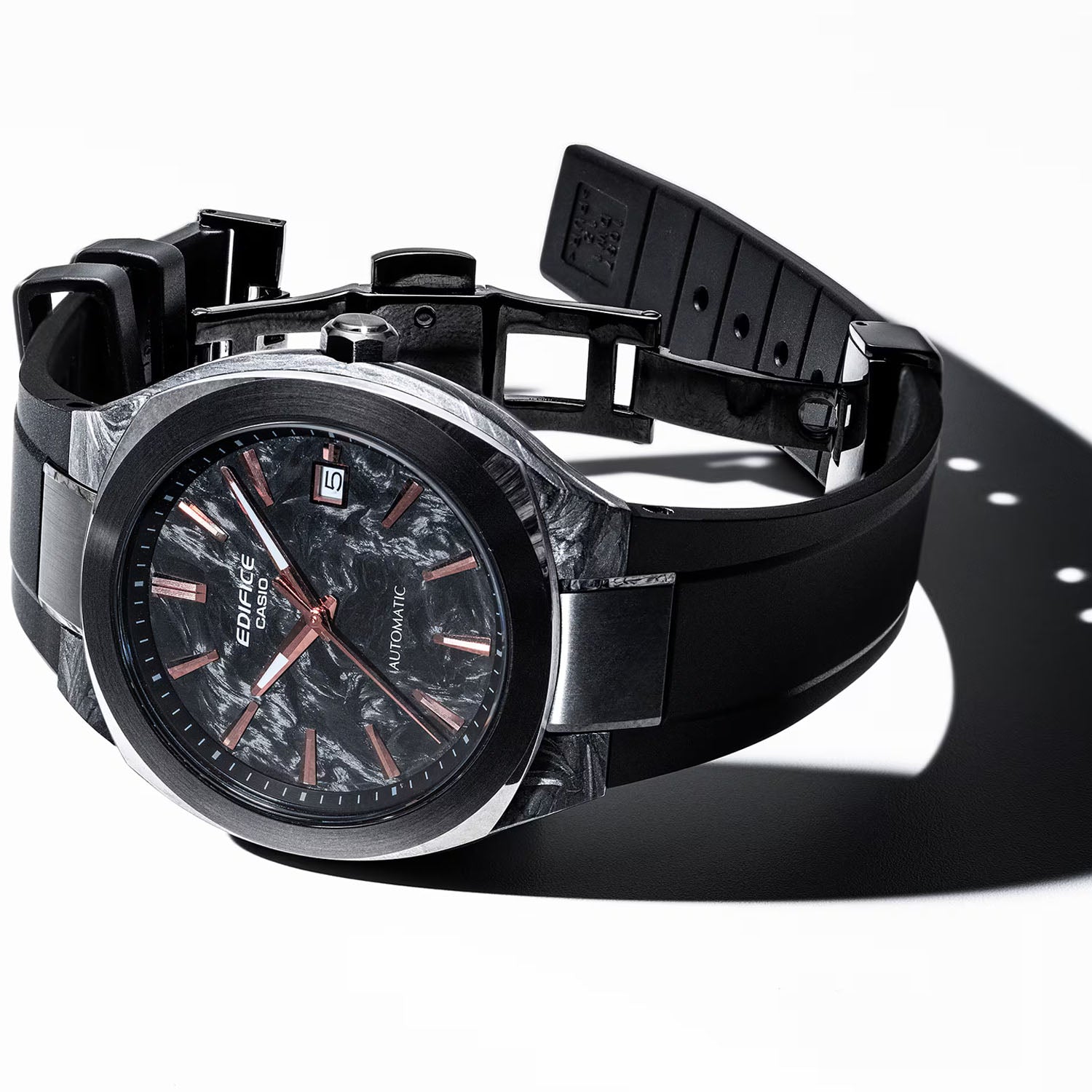 CASIO EDIFICE Automatik EFK-200 Carbon Herrenuhr