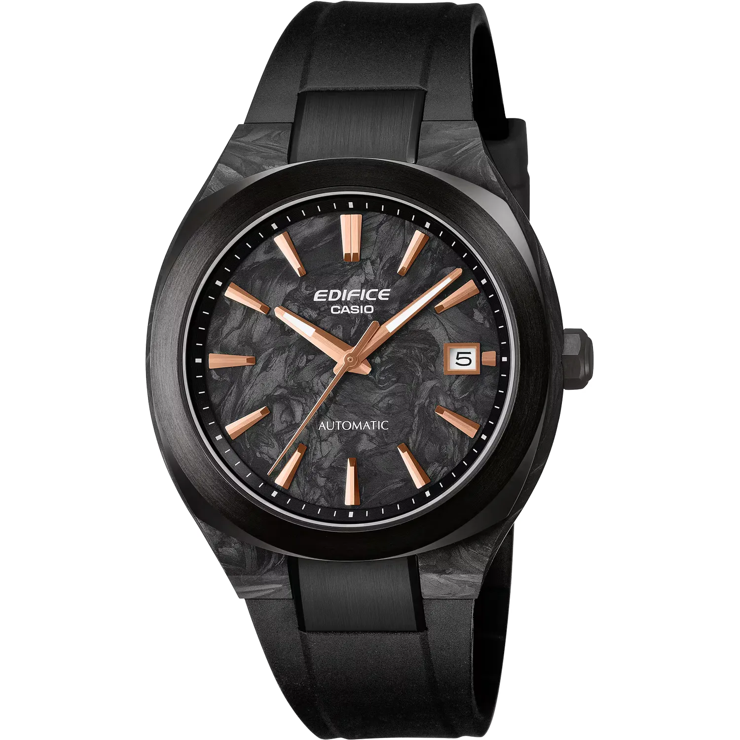 CASIO EDIFICE Automatik EFK-200 Carbon Herrenuhr