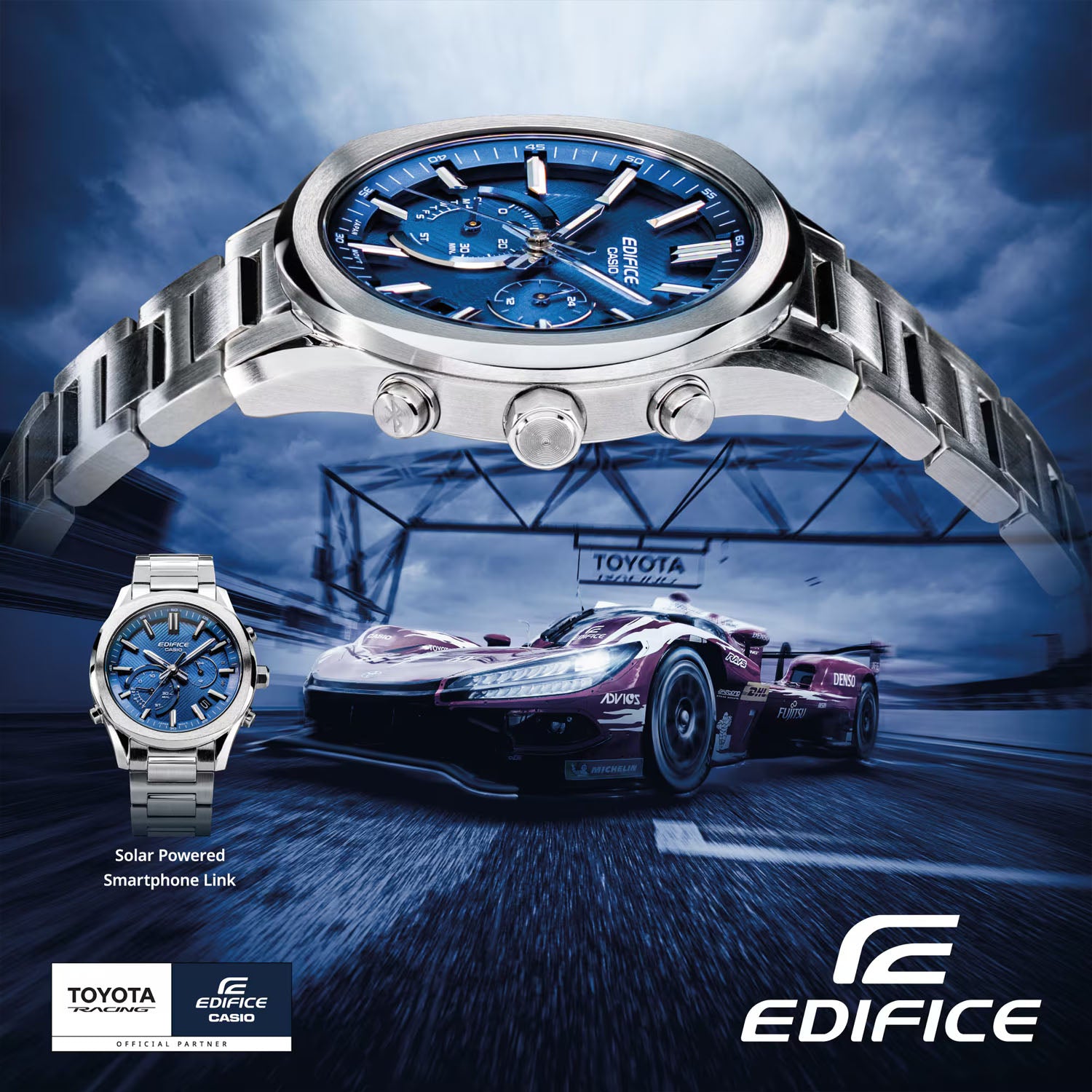 CASIO EDIFICE Smartphone-Link Solar Herrenuhr