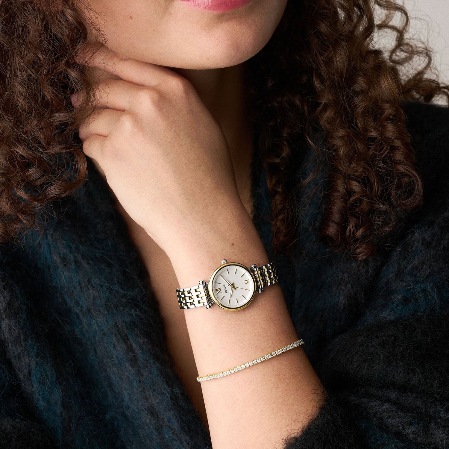 Fossil Damenuhr Carlie Holiday Set