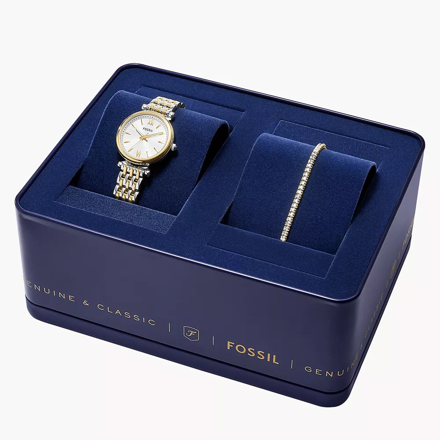 Fossil Damenuhr Carlie Holiday Set