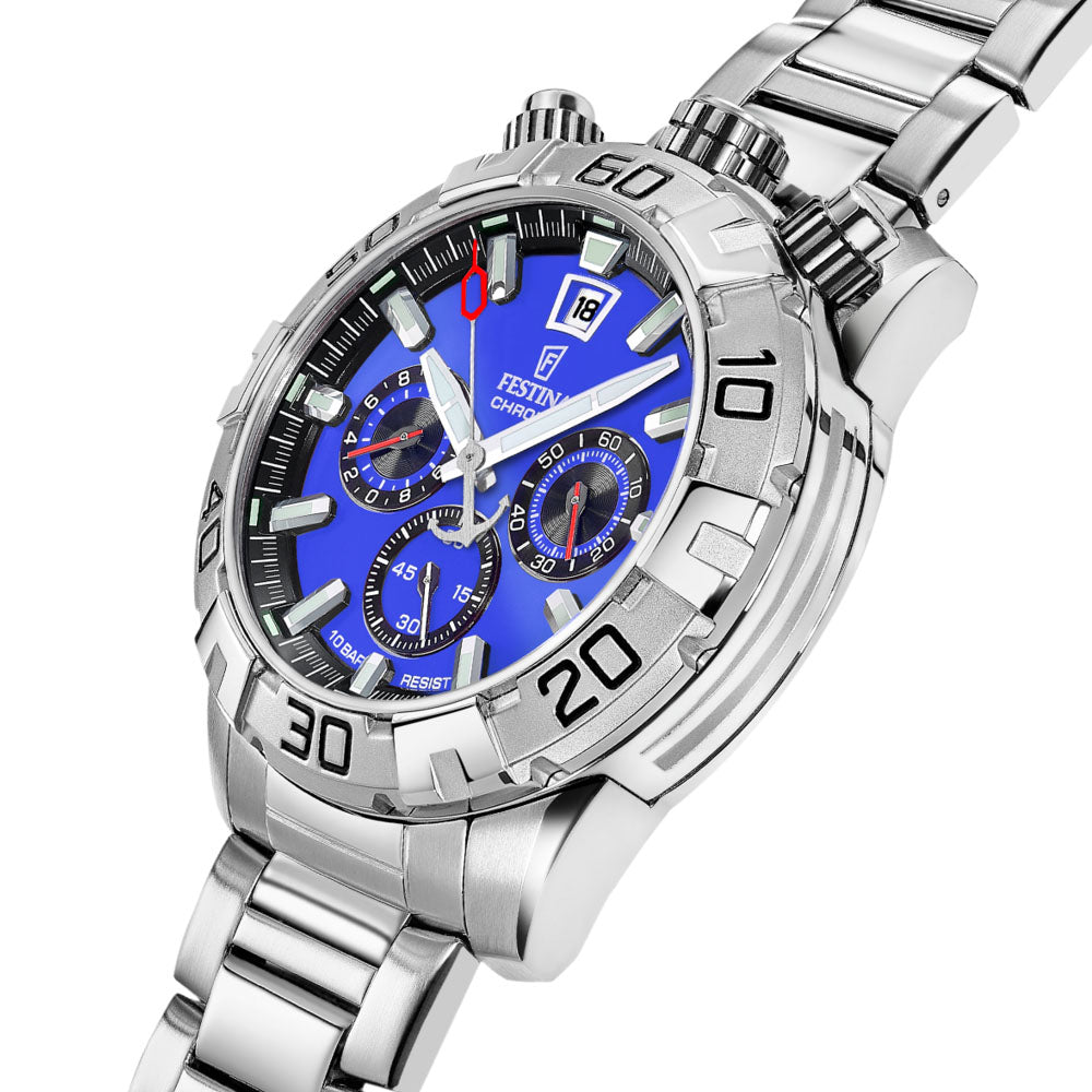 Festina Herrenuhr Bullhead Chronograph