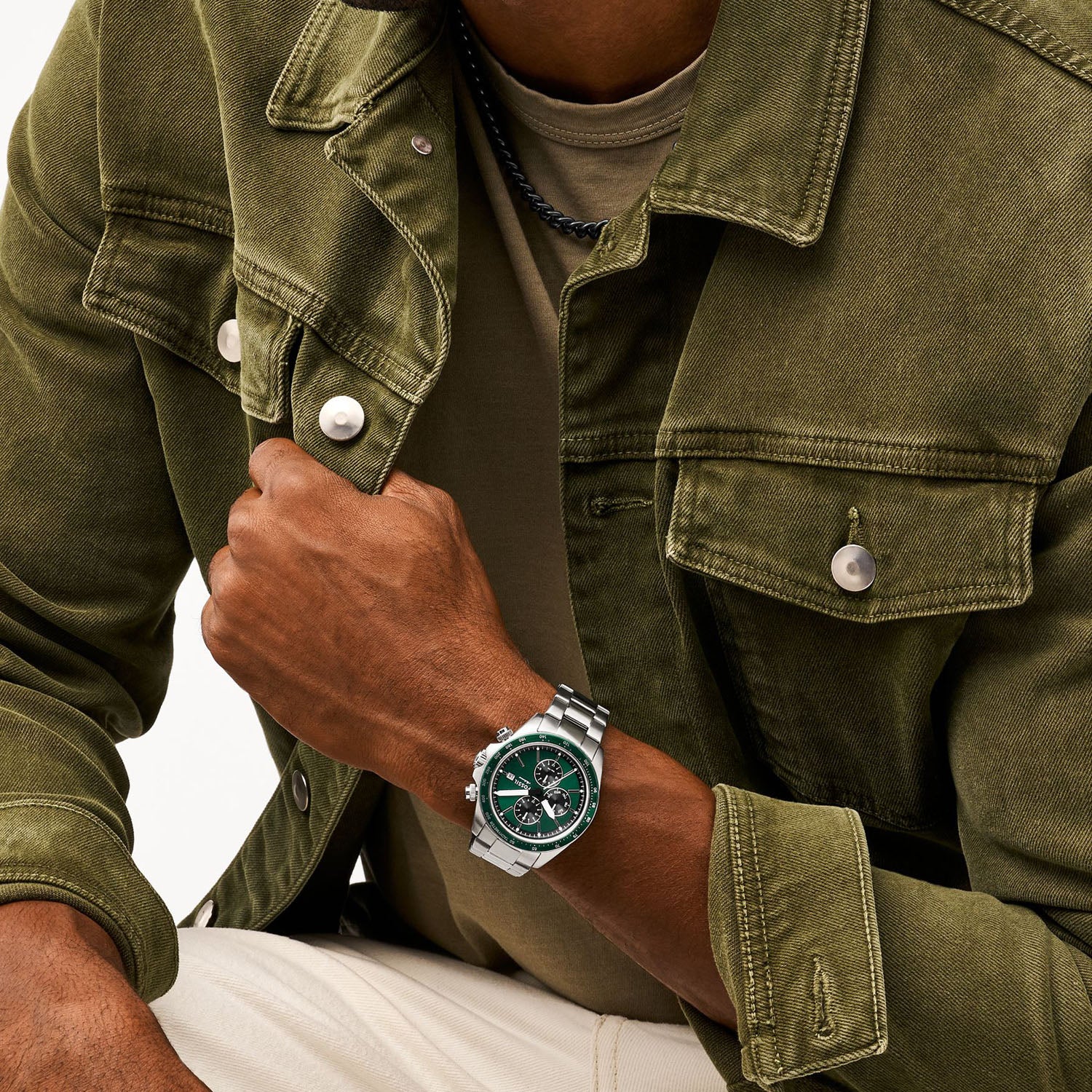 Fossil Herrenuhr Autocross Multifunktion