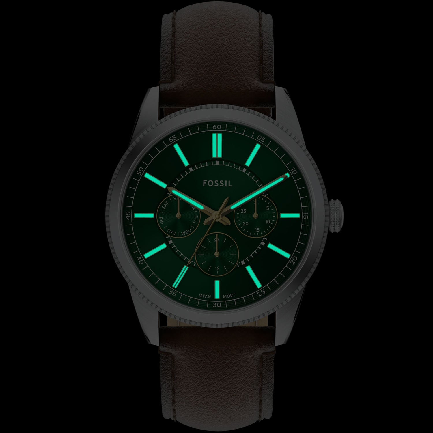 Fossil Herrenuhr Pearson Multifunktion