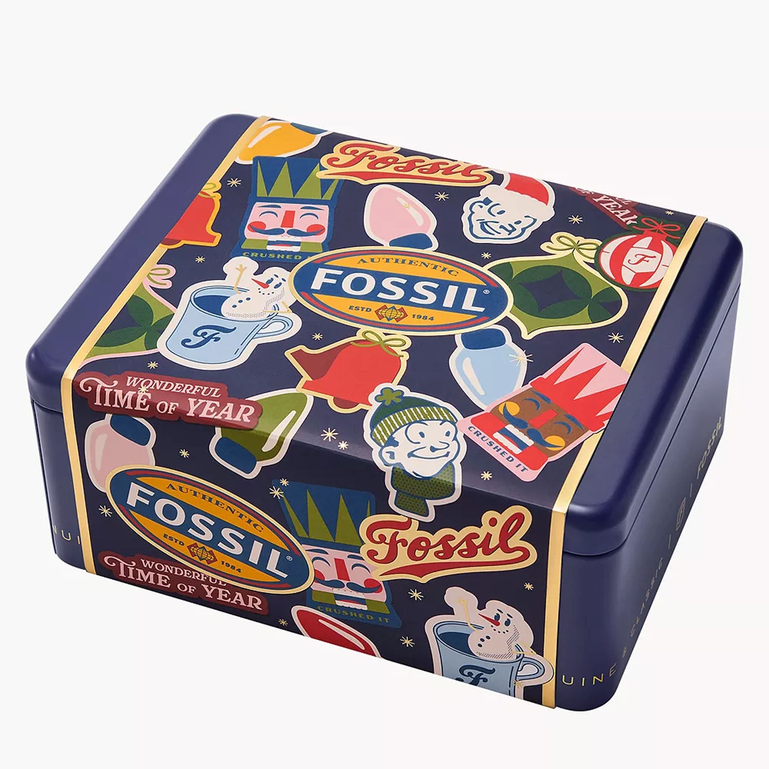 Fossil Herrenuhr Machine Chronograph Holiday Set