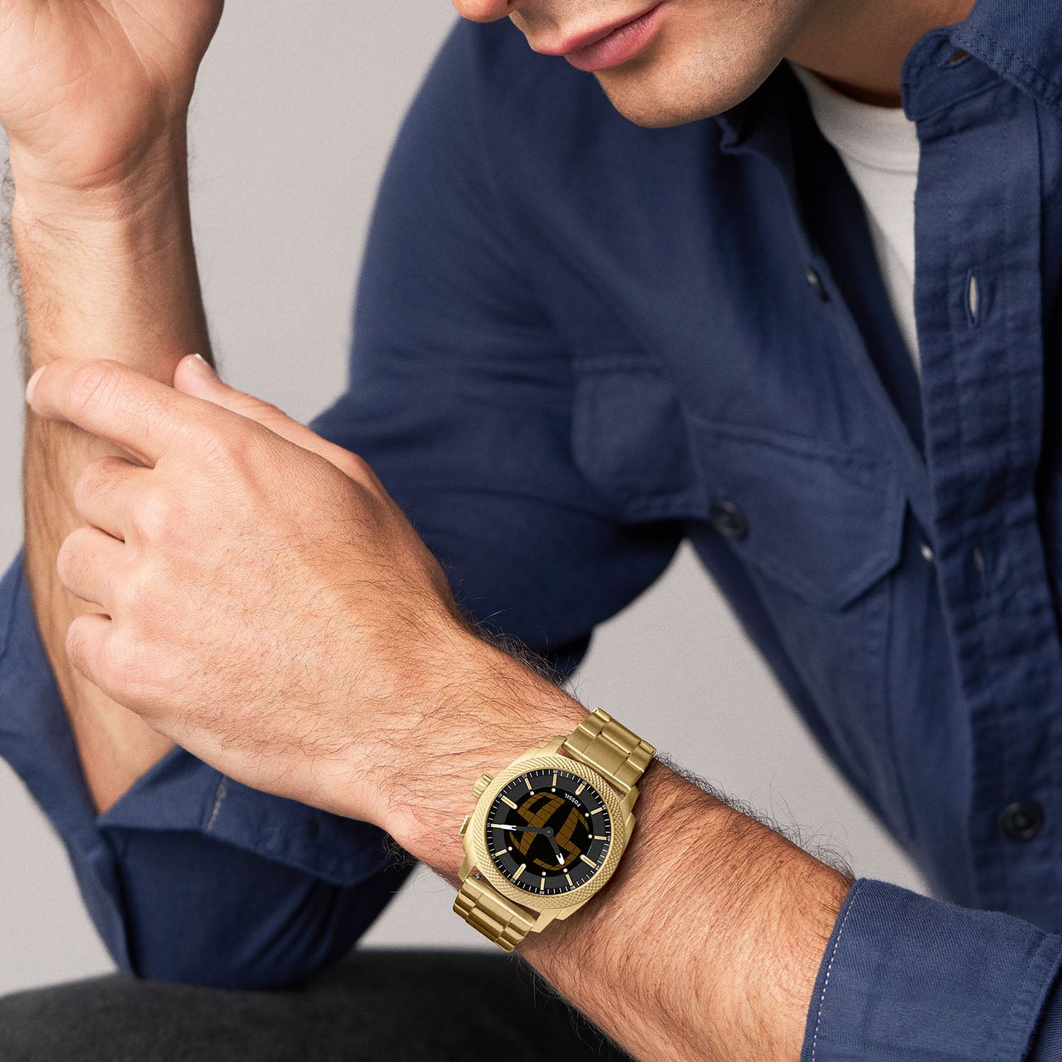 Fossil Herrenuhr Machine BIG TIC