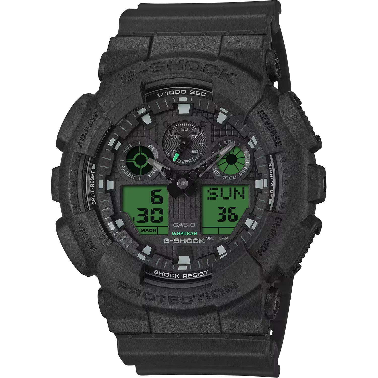 CASIO G-SHOCK Classic GA-100 Herrenuhr