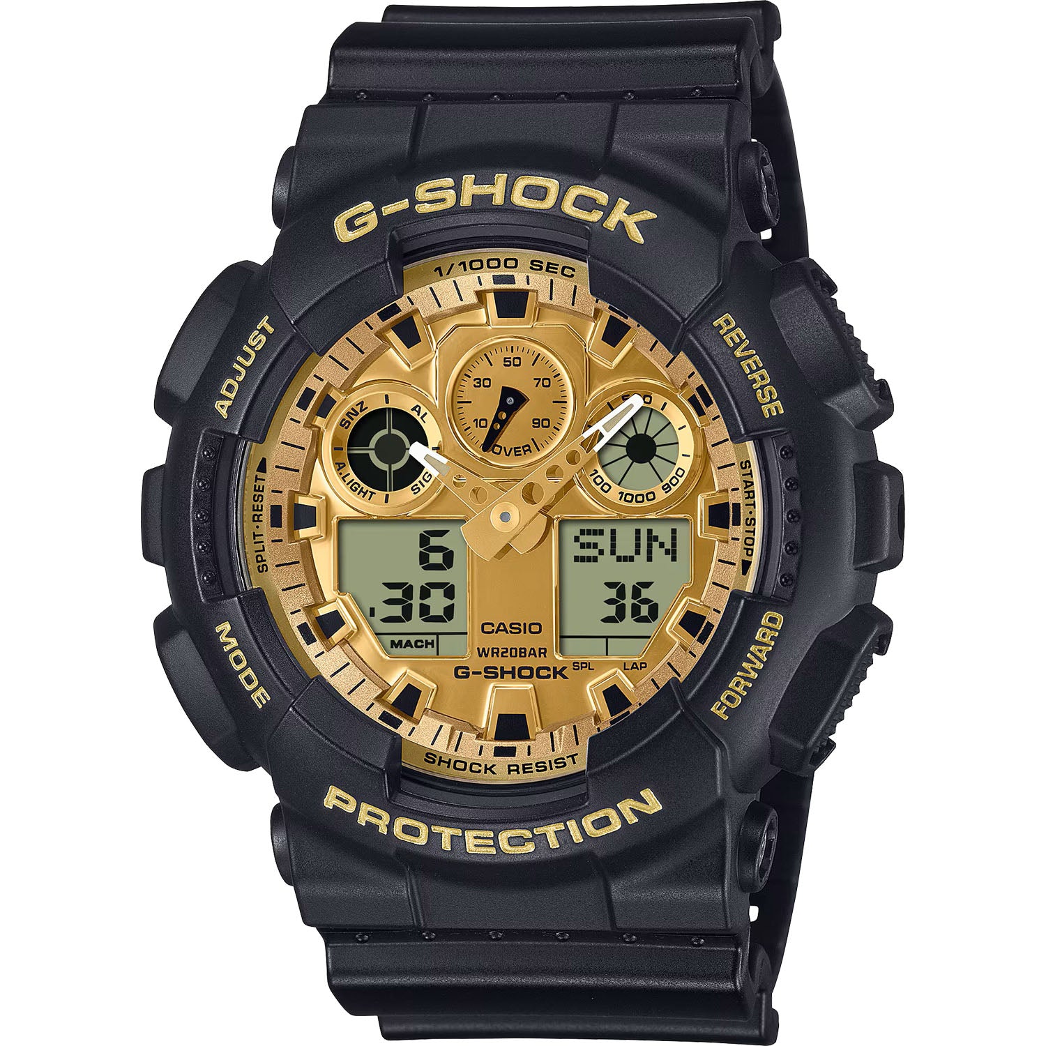 CASIO G-SHOCK GA-100 Series Herrenuhr