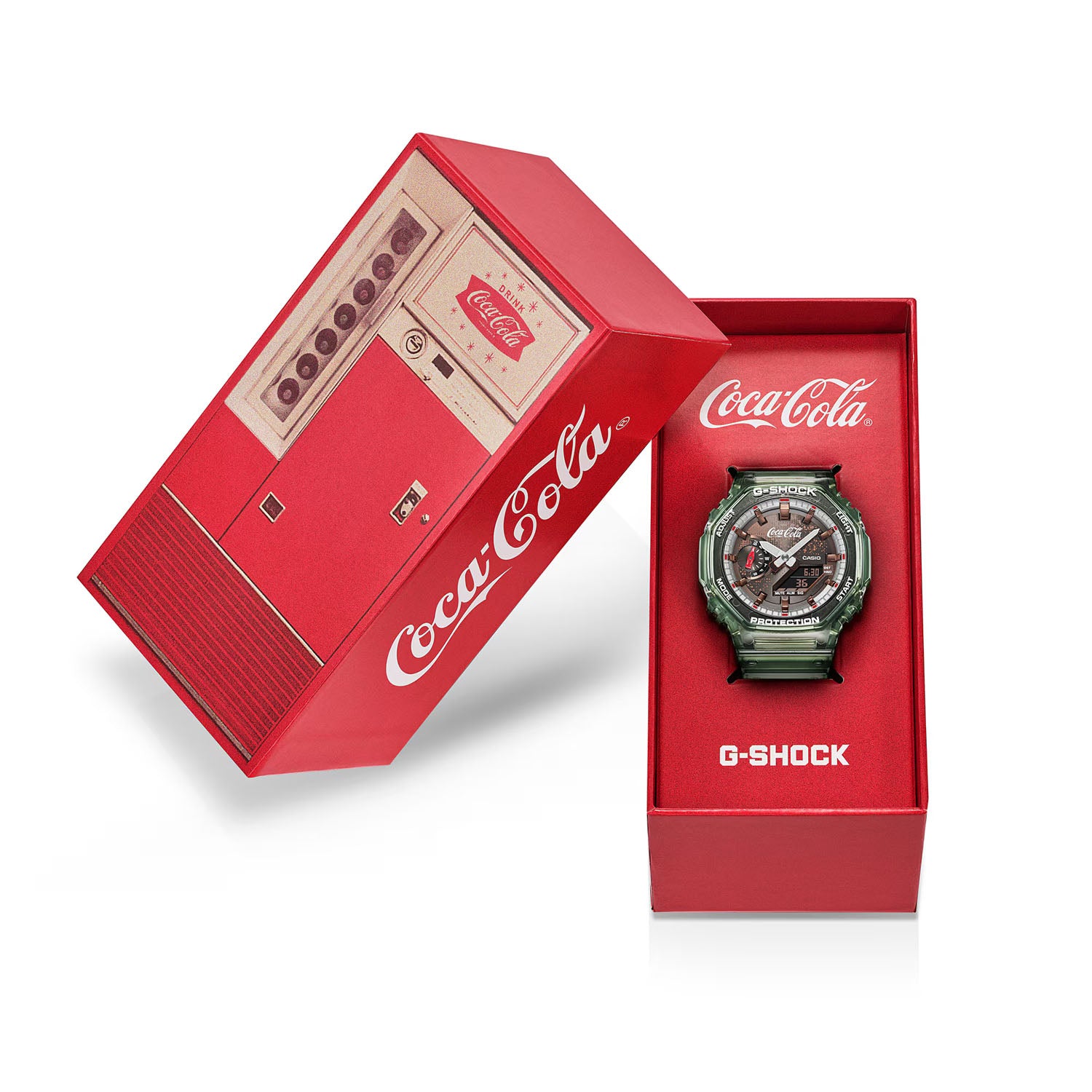 CASIO G-SHOCK x Coca-Cola® GA-2100 Limited Edition Uhr