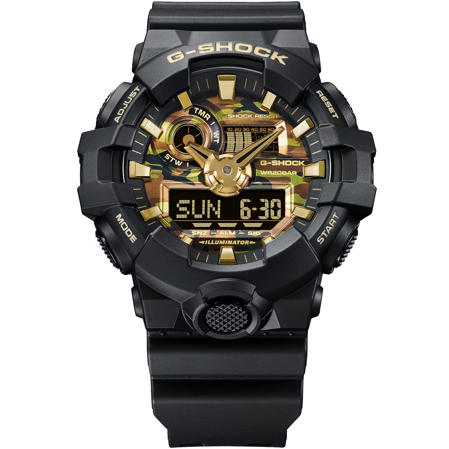 CASIO G-SHOCK Bold Camo GA-700 Herrenuhr