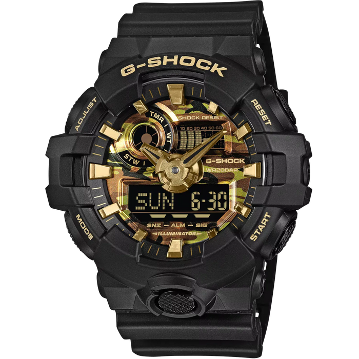 CASIO G-SHOCK Bold Camo GA-700 Herrenuhr