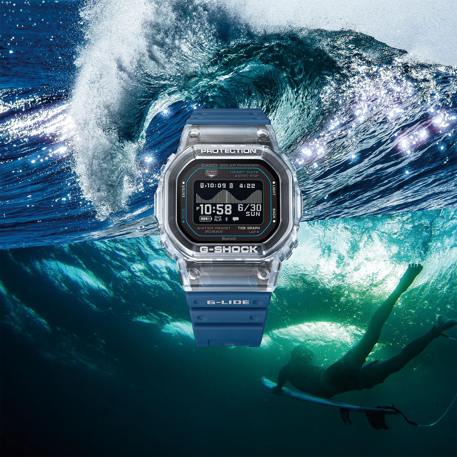 CASIO G-SHOCK G-LIDE GBX-H5600 Herrenuhr