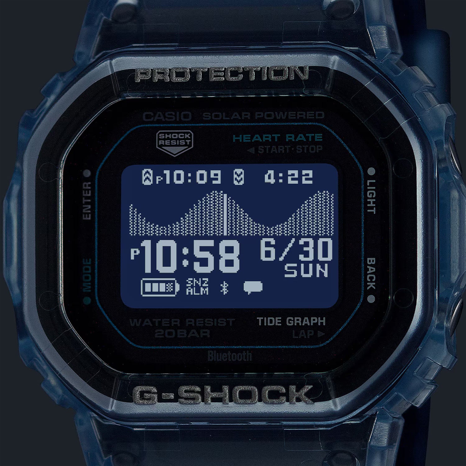 CASIO G-SHOCK G-LIDE GBX-H5600 Herrenuhr
