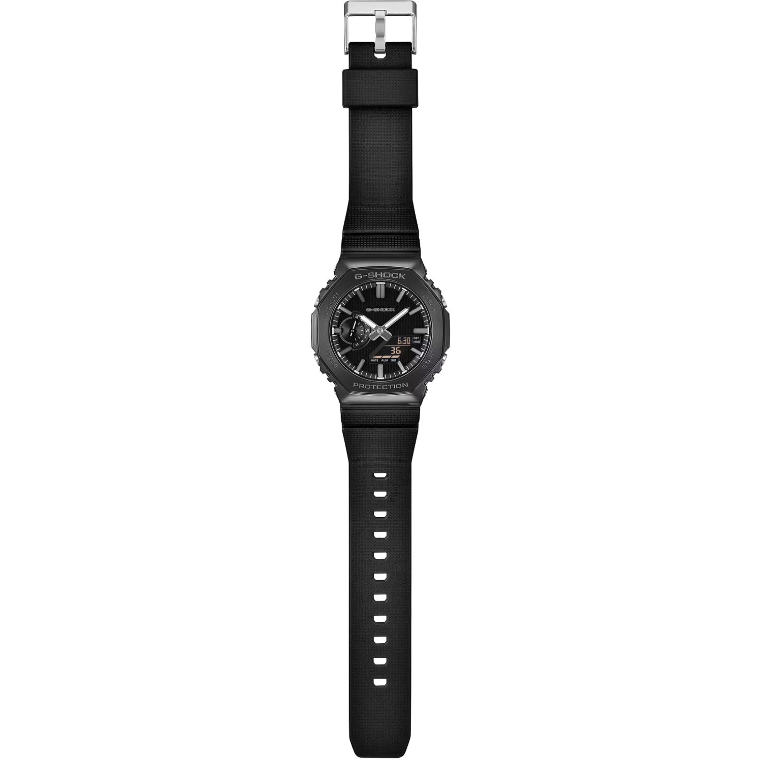 CASIO G-SHOCK STEEL LUXE BLACK GM-2100 Herrenuhr