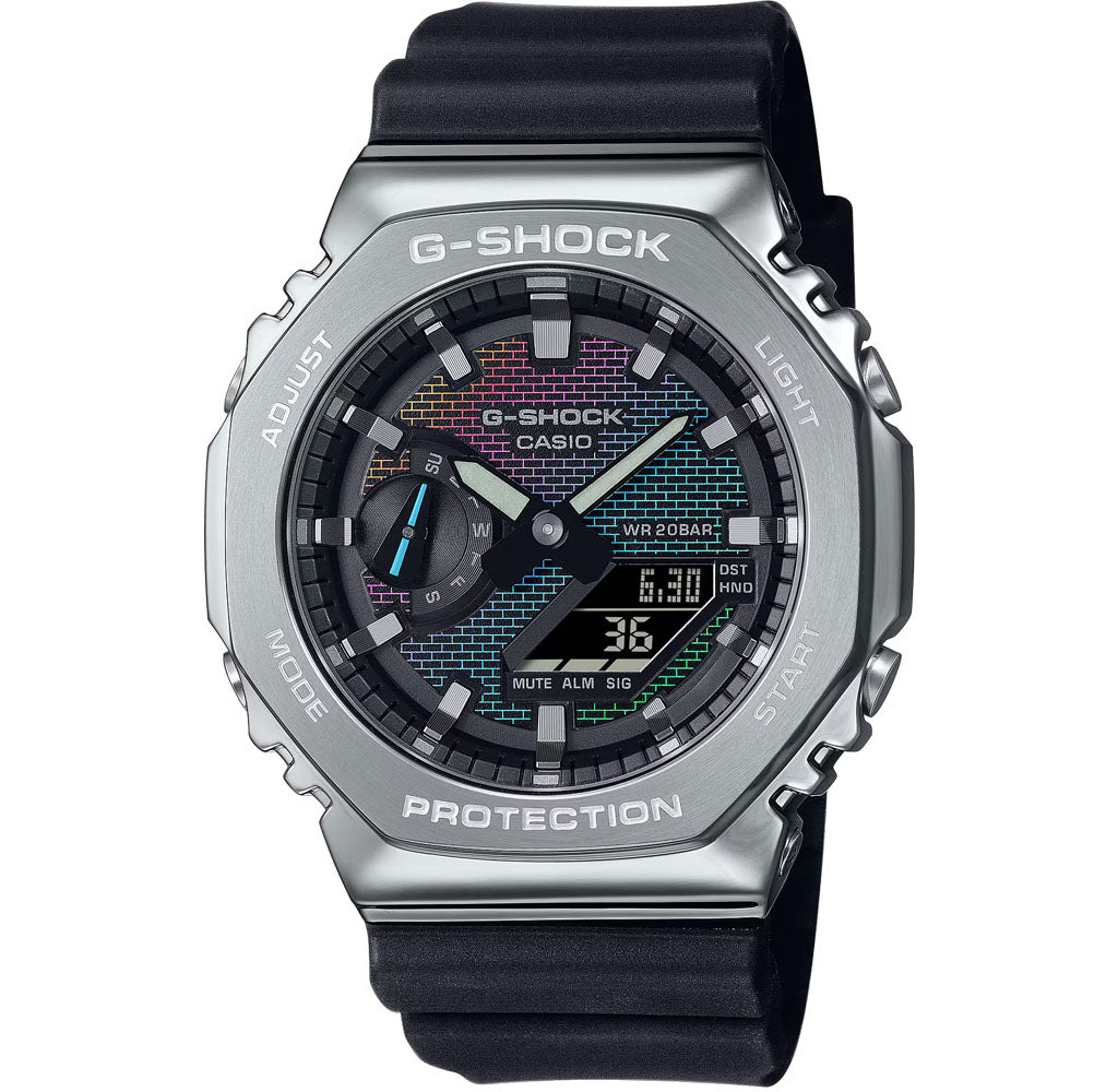 CASIO G-SHOCK G-STEEL 2100 Brick Wall Herrenuhr