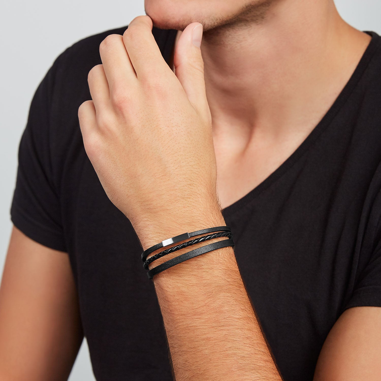 Fossil Herren Armband Townsman
