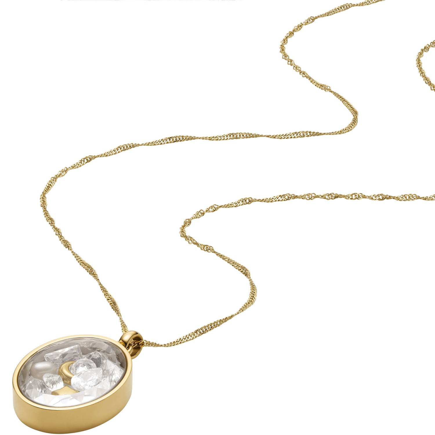 Fossil Damen Halskette Sutton Shaky Glitz