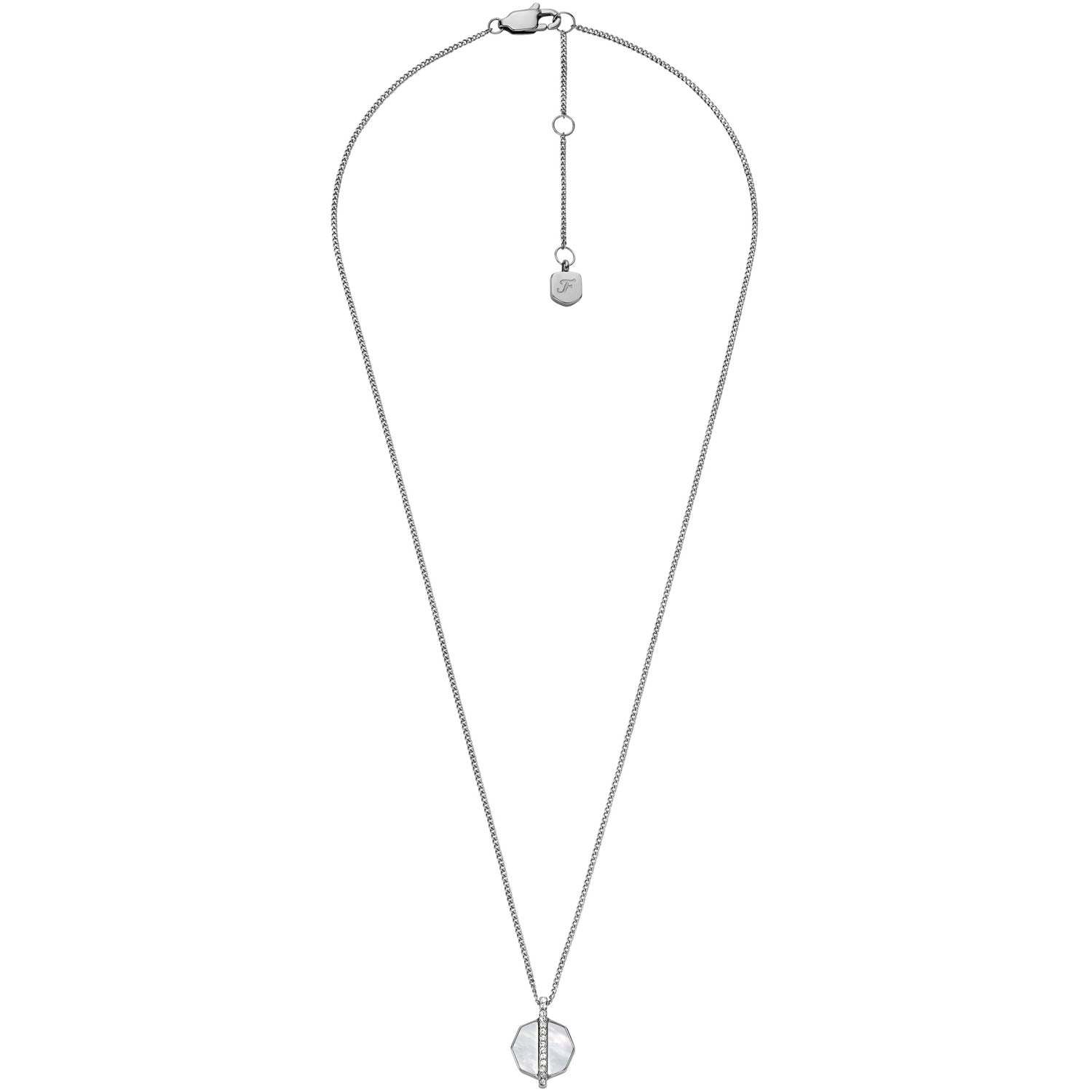 Fossil Damen Halskette Timeless Mother Of Pearl