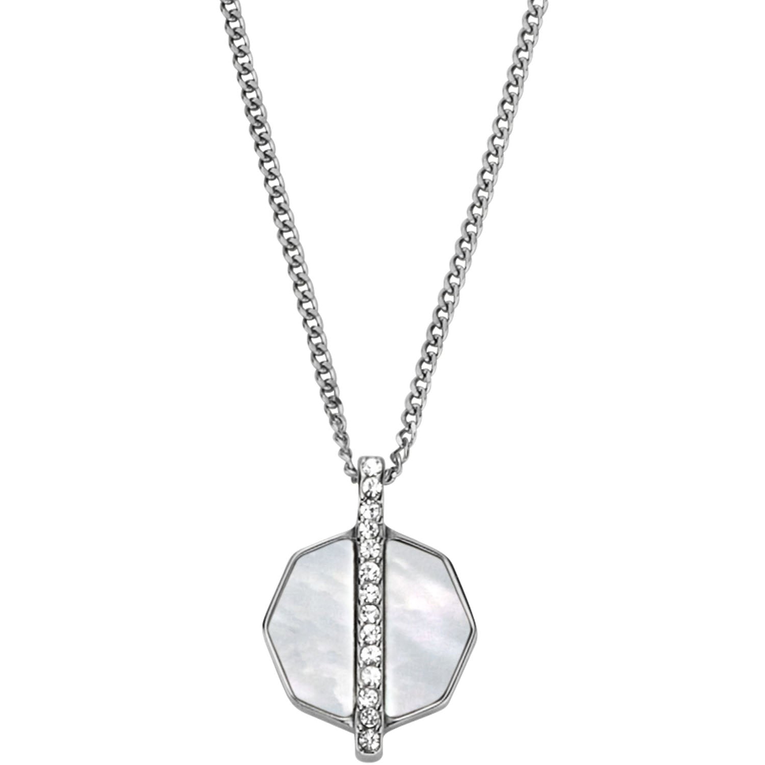 Fossil Damen Halskette Timeless Mother Of Pearl