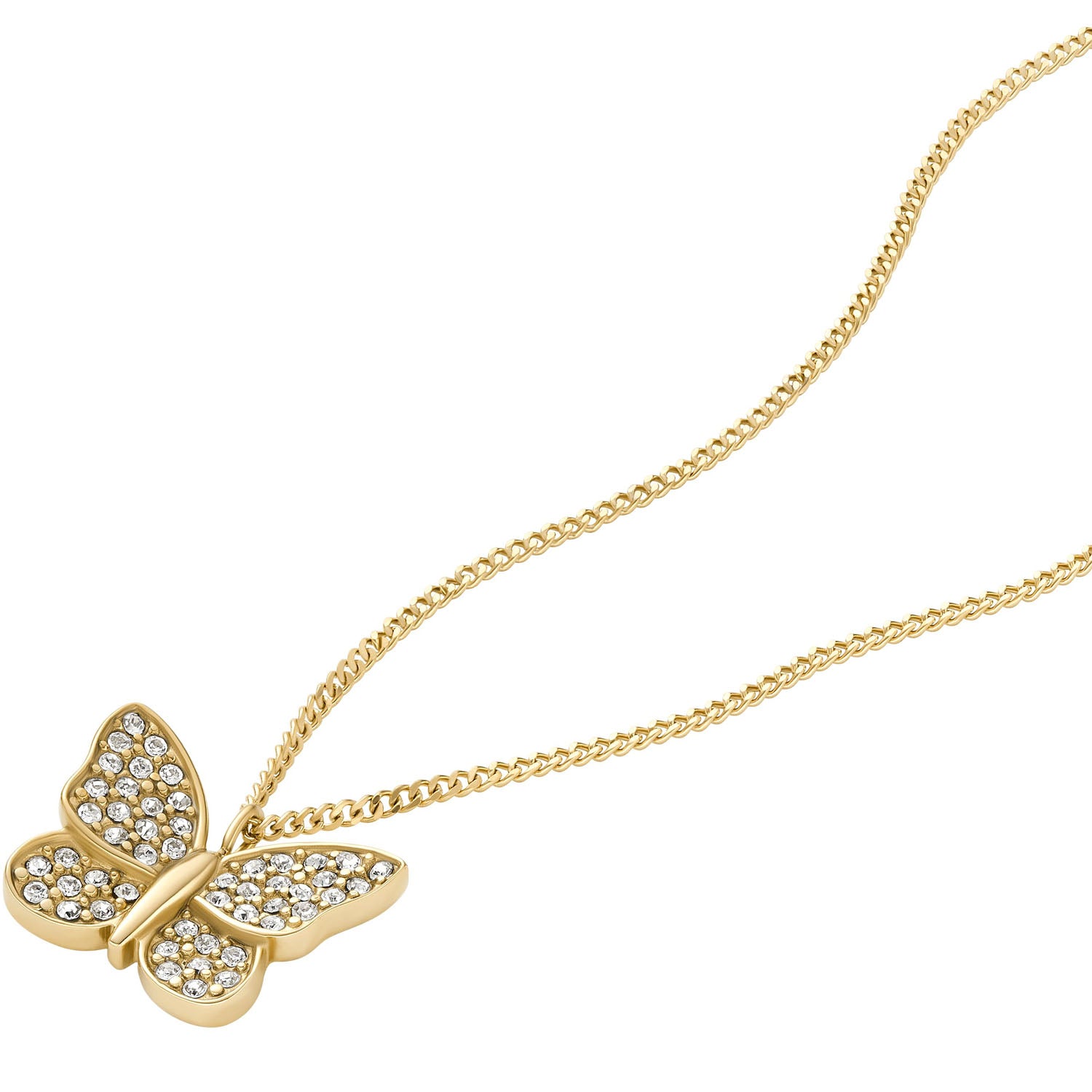 Fossil Halskette Sutton Pave Butterfly